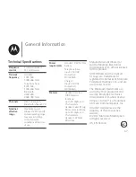 Предварительный просмотр 67 страницы Motorola RT802 User Manual