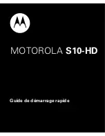 Предварительный просмотр 89 страницы Motorola S10-HD Quick Start Manual