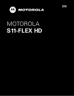 Motorola S11 FLEX HD Getting Started Manual preview