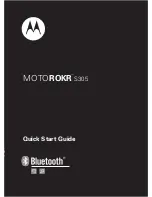 Preview for 2 page of Motorola S305 - MOTOROKR - Headset Quick Start Manual