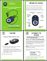 Motorola S705 - Soundpilot Quick Start Manual preview