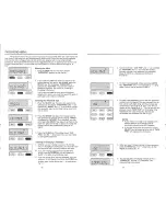 Preview for 15 page of Motorola Saber III Securenet Operating Instructions Manual