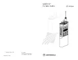 Предварительный просмотр 1 страницы Motorola SABER SI Operating Instructions Manual