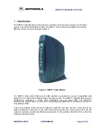 Preview for 4 page of Motorola SB5101 - SURFboard - 30 Mbps Cable Modem Reference Manual