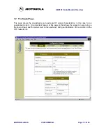 Preview for 13 page of Motorola SB5101 - SURFboard - 30 Mbps Cable Modem Reference Manual
