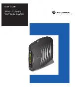 Motorola SBV5120 Series User Manual предпросмотр