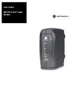 Motorola SBV5220 User Manual preview