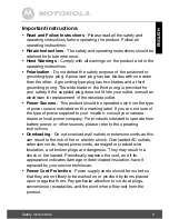 Preview for 9 page of Motorola SCOUT1100 User Manual