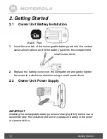 Preview for 12 page of Motorola SCOUT1100 User Manual