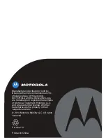 Preview for 27 page of Motorola SCOUT500 User Manual