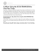Preview for 14 page of Motorola SCOUTBARK100 User Manual