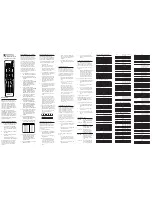 Motorola SHAW DIRECT IRC600 User Manual предпросмотр