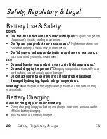 Preview for 21 page of Motorola Sliver II User Manual