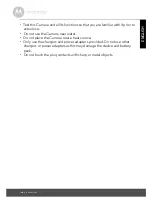 Предварительный просмотр 8 страницы Motorola Smart Nursery Camera User Manual