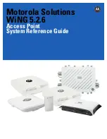 Motorola Solutions WiNG 5.2.6 Reference Manual preview