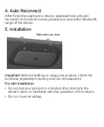 Preview for 4 page of Motorola Sonic Rider SP005 Quick Start Manual