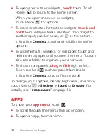 Предварительный просмотр 12 страницы Motorola SPICE XT Getting Started Manual