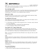 Preview for 4 page of Motorola SPIRIT GT Instruction Manual
