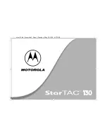 Предварительный просмотр 1 страницы Motorola STAC130 Manual