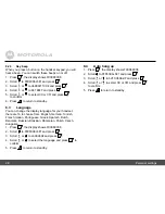 Предварительный просмотр 28 страницы Motorola StarTAC SC200 User Manual