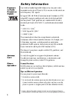 Preview for 6 page of Motorola StarTAC ST7762 User Manual