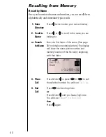 Preview for 40 page of Motorola StarTAC ST7762 User Manual