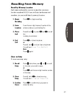 Preview for 41 page of Motorola StarTAC ST7762 User Manual