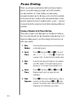 Preview for 44 page of Motorola StarTAC ST7762 User Manual