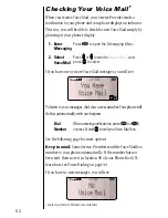 Preview for 52 page of Motorola StarTAC ST7762 User Manual