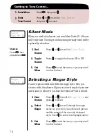 Preview for 74 page of Motorola StarTAC ST7762 User Manual