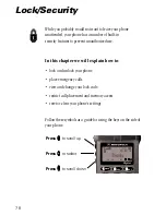 Preview for 78 page of Motorola StarTAC ST7762 User Manual