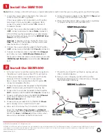 Предварительный просмотр 2 страницы Motorola SURFboard SBM1100 Quick Start Manual