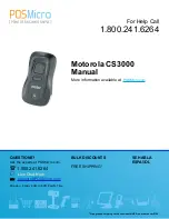 Motorola Symbol CS3000 Series Manual preview