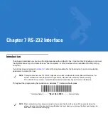 Preview for 93 page of Motorola Symbol DS3408 Product Reference Manual