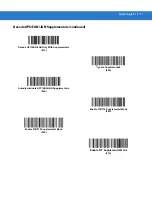 Предварительный просмотр 179 страницы Motorola Symbol DS3408 Product Reference Manual