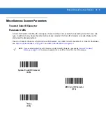 Предварительный просмотр 257 страницы Motorola Symbol DS3408 Product Reference Manual