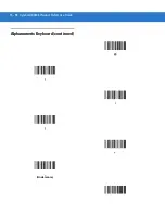 Предварительный просмотр 360 страницы Motorola Symbol DS3408 Product Reference Manual