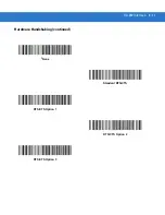 Preview for 185 page of Motorola SYMBOL DS3578 Product Reference Manual