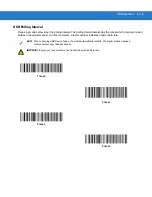 Предварительный просмотр 213 страницы Motorola SYMBOL DS3578 Product Reference Manual