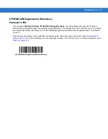 Предварительный просмотр 185 страницы Motorola SYMBOL DS6707 Product Reference Manual