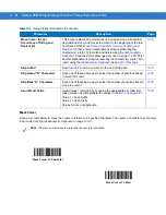 Preview for 292 page of Motorola SYMBOL DS6707 Product Reference Manual