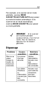 Preview for 13 page of Motorola Symbol LS1203 Quick Reference Manual