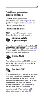 Предварительный просмотр 43 страницы Motorola Symbol LS1203 Quick Reference Manual