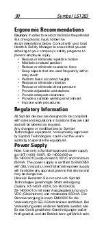 Preview for 90 page of Motorola Symbol LS1203 Quick Reference Manual