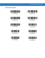 Preview for 291 page of Motorola Symbol LS2208 Product Reference Manual