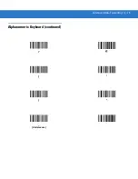 Preview for 301 page of Motorola Symbol LS2208 Product Reference Manual