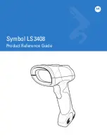 Motorola Symbol LS3408 Product Reference Manual preview