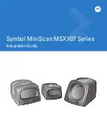 Motorola Symbol MiniScan MS1207FZY Integration Manual preview