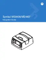 Motorola Symbol MS4404 Integration Manual preview