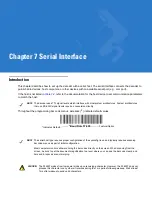 Предварительный просмотр 123 страницы Motorola Symbol PL4507 Integration Manual